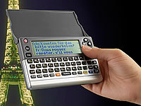 Linguatis Digitaler 10in1-Reiseübersetzer VT-410 mit Sprachausgabe